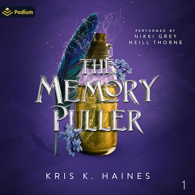 The Memory Puller – omslag til lydbogen af Kris K. Haines