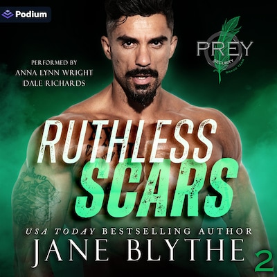 Ruthless Scars – omslag til lydbogen af Jane Blythe