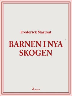 Barnen i Nya skogen – omslag till ljudboken av Frederick Marryat
