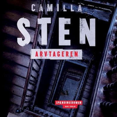 Arvtageren – omslag til lydbogen af Camilla Sten