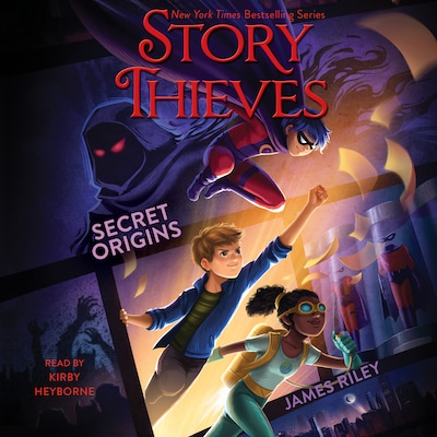 Secret Origins – omslag til lydbogen af James Riley