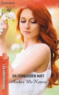 En förbjuden natt – omslag till ljudboken av Amber McKenzie