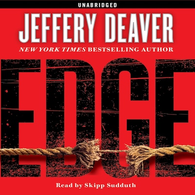 Edge – omslag til lydbogen af Jeffery Deaver