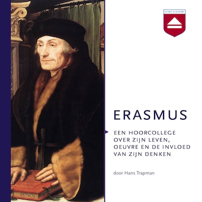 Erasmus – omslag van het luisterboek van Hans Trapman