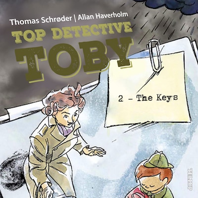Top Detective Toby #2: The Keys – omslag til lydbogen af Thomas Schrøder