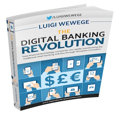The Digital Banking Revolution – omslag til lydbogen af Luigi Wewege