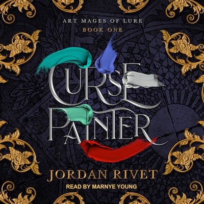 Curse Painter – omslag til lydbogen af Jordan Rivet