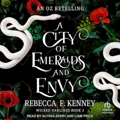 A City of Emeralds and Envy – omslag til lydbogen af Rebecca F. Kenney