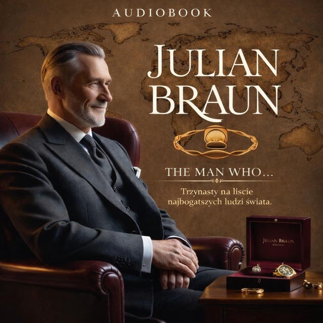 Julian Braun: Trzynasty na liście najbogatszych ludzi świata – okładka audiobooka, autor Antoni Bringstone