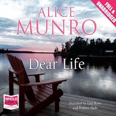 Dear Life – omslag til lydbogen af Alice Munro