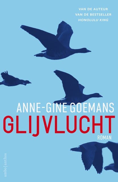 Glijvlucht – omslag van het luisterboek van Anne Gine Goemans
