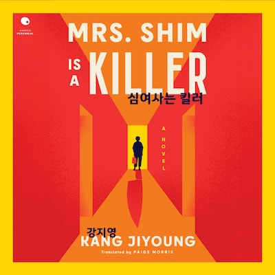 Mrs. Shim Is a Killer – omslag til lydbogen af Kang Jiyoung