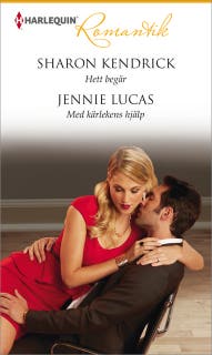 Hett begär / Med kärlekens hjälp – omslag till ljudboken av Jennie Lucas,Sharon Kendrick