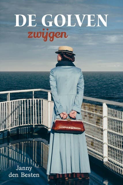 De golven zwijgen – omslag van het luisterboek van Janny den Besten