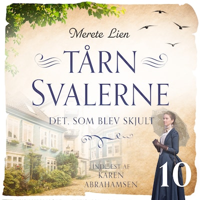 Det, som blev skjult – omslag til lydbogen af Merete Lien