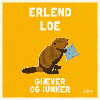 Giæver og Iunker – omslag til lydbogen af Erlend Loe