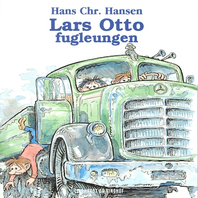 Lars Otto - fugleungen – omslag til lydbogen af Hans Christian Hansen