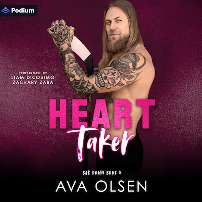Heart Taker – omslag til lydbogen af Ava Olsen