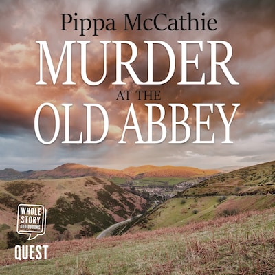 Murder at the Old Abbey – omslag til lydbogen af Pippa McCathie