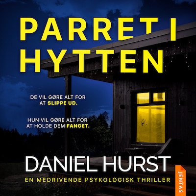 Parret i hytten – omslag til lydbogen af Daniel Hurst