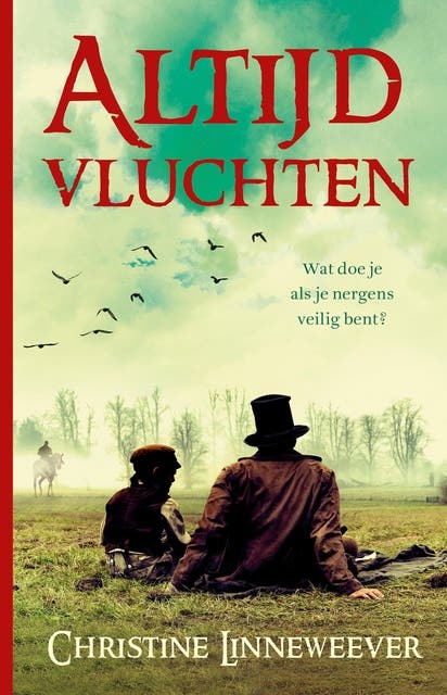 Altijd vluchten – omslag van het luisterboek van Christine Linneweever