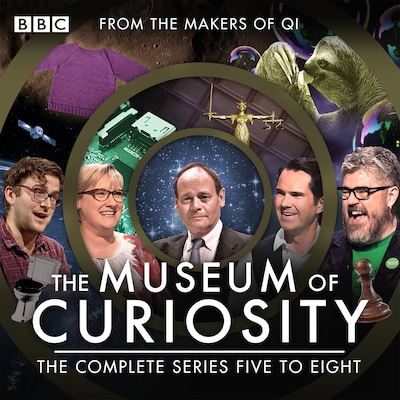 The Museum of Curiosity: Series 5-8 – omslag til lydbogen af John Lloyd