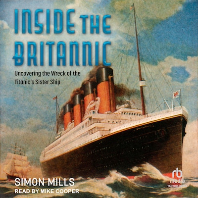 Inside the Britannic – omslag til lydbogen af Simon Mills