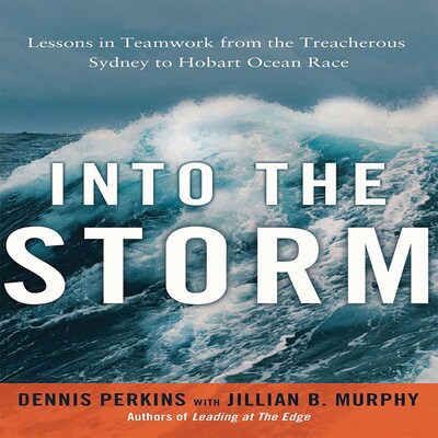 Into the Storm – omslag til lydbogen af Jillian B. Murphy, Dennis N.T. Perkins