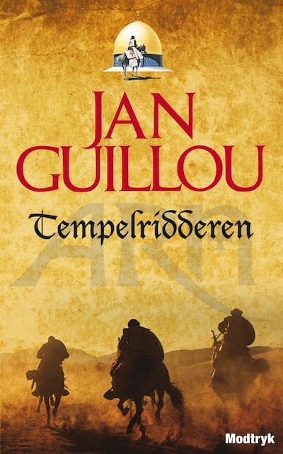 Tempelridderen – omslag til lydbogen af Jan Guillou