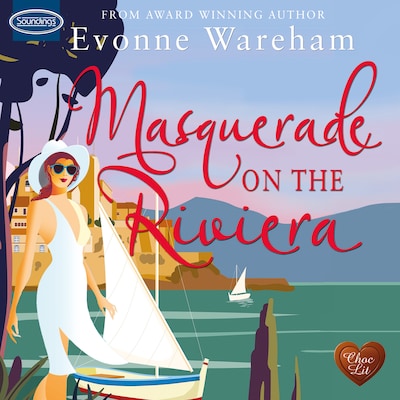 Masquerade on the Riviera – omslag til lydbogen af Evonne Wareham