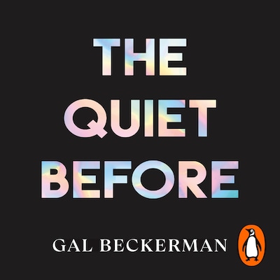 The Quiet Before – omslag til lydbogen af Gal Beckerman