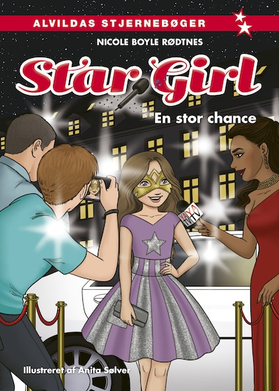 Star Girl 21: En stor chance – omslag til lydbogen af Nicole Boyle Rødtnes