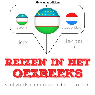 Reizen in het Oezbeeks – omslag van het luisterboek van JM Gardner