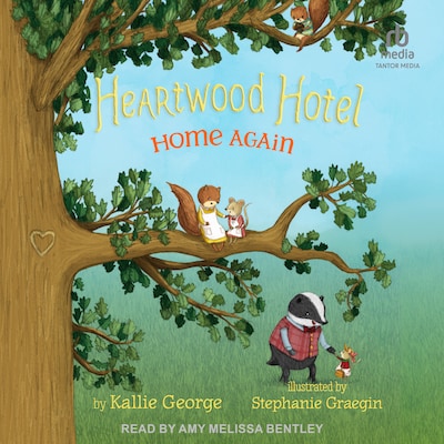 Home Again – omslag til lydbogen af Kallie George