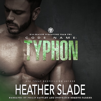 Code Name: Typhon – omslag til lydbogen af Heather Slade