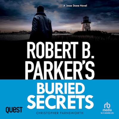 Robert B. Parker's Buried Secrets – omslag til lydbogen af Christopher Farnsworth