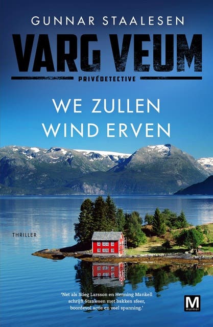 We zullen wind erven – omslag van het luisterboek van Gunnar Staalesen