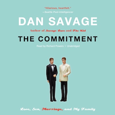 The Commitment – omslag til lydbogen af Dan Savage