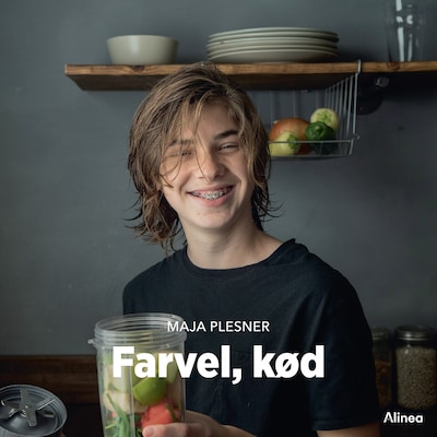 Farvel, kød, Sort Fagklub – omslag til lydbogen af Maja Plesner