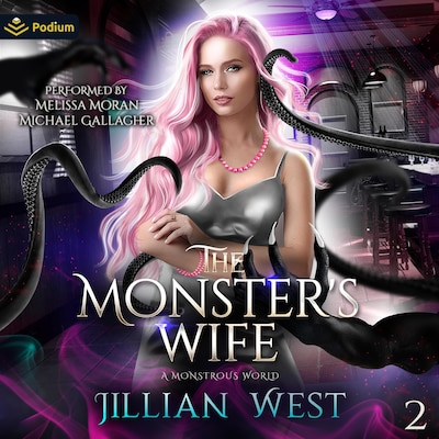 The Monster's Wife – omslag til lydbogen af Jillian West