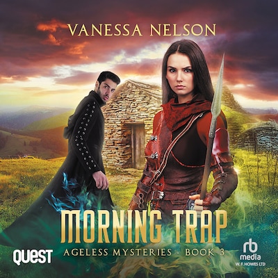 Morning Trap – omslag til lydbogen af Vanessa Nelson