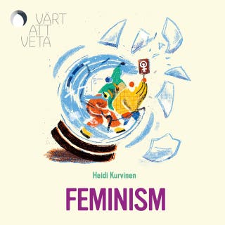 Feminism – omslag till ljudboken av Heidi Kurvinen
