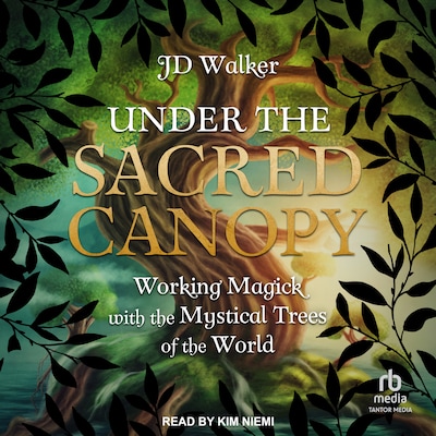 Under the Sacred Canopy – omslag til lydbogen af JD Walker