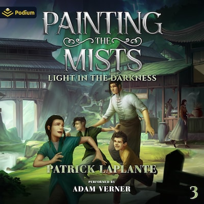 Light in the Darkness – omslag til lydbogen af Patrick G. Laplante