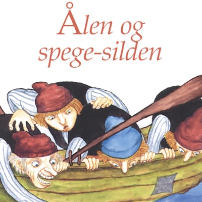 Ålen og spege-silden – omslag til lydbogen af Jørn Jensen