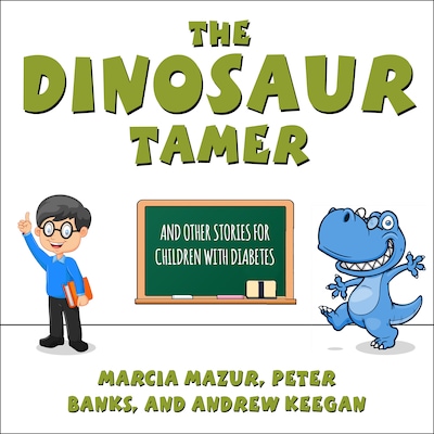 The Dinosaur Tamer – omslag til lydbogen af Marcia Mazur, Peter Banks, Andrew Keegan