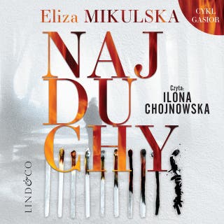 Najduchy – okładka audiobooka, autor Eliza Mikulska