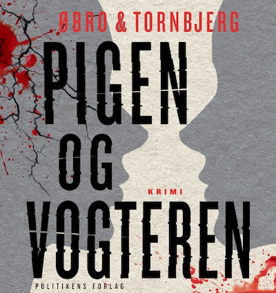 Pigen og vogteren – omslag til lydbogen af Øbro & Tornbjerg