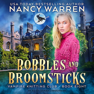 Bobbles and Broomsticks – omslag til lydbogen af Nancy Warren