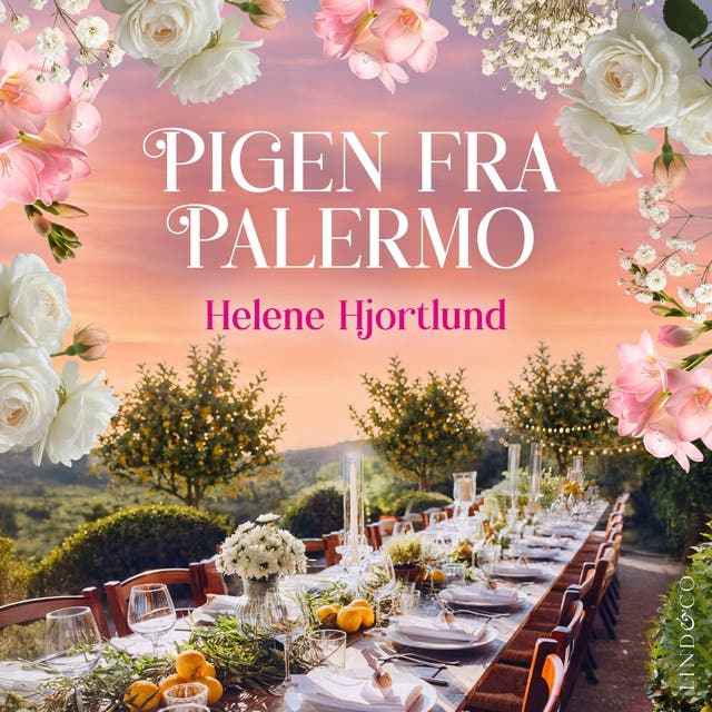 Pigen fra Palermo – omslag til lydbogen af Helene Hjortlund